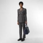 Burberry Burberry Classic Fit Prince Of Wales Check Wool Suit, Size: 34r, Grey
