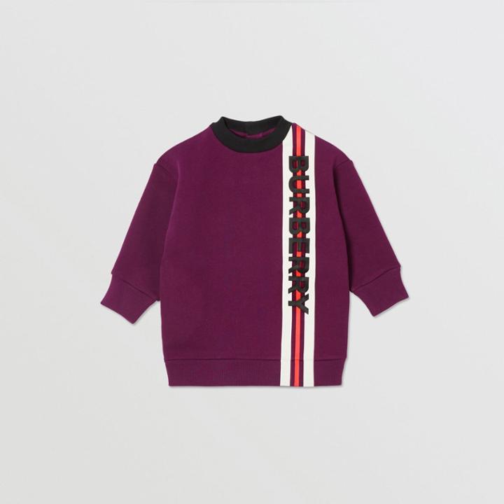 Burberry Burberry Childrens Logo Print Jersey Sweater Dress, Size: 2y, Red