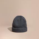 Burberry Burberry Knitted Cashmere Beanie, Grey