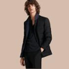 Burberry Burberry Reversible Down-filled Tailored Jacket, Size: 48, Black