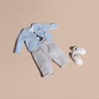 Burberry Burberry Classic Cashmere Cardigan, Size: 3m, Blue