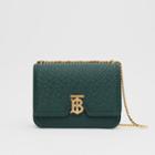 Burberry Burberry Medium Quilted Monogram Leather Tb Bag, Green