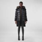 Burberry Burberry Recycled Nylon Puffer Jacket With Detachable Warmer