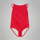 Burberry Burberry Childrens Check Detail One-piece Swimsuit, Size: 14y, Red