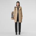 Burberry Burberry The Mid-length Chelsea Heritage Trench Coat, Size: 0, Beige