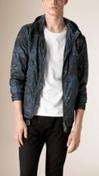 Burberry Camouflage Technical Blouson With Hood