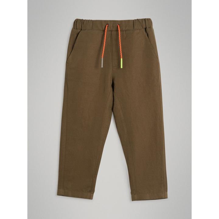 Burberry Burberry Cotton Linen Drawcord Trousers, Size: 10y