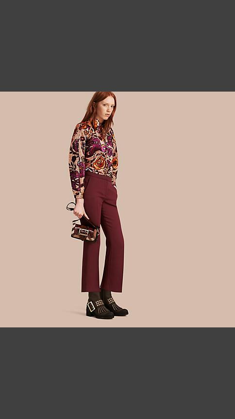 Burberry Cropped Tailored Trousers