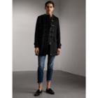 Burberry Burberry Wool Duffle Coat, Size: 06, Black