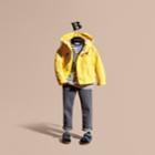 Burberry Burberry Hooded Packaway Technical Jacket, Size: 8y, Yellow