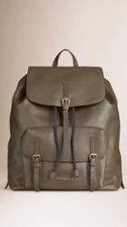 Burberry Small Grainy Leather Backpack