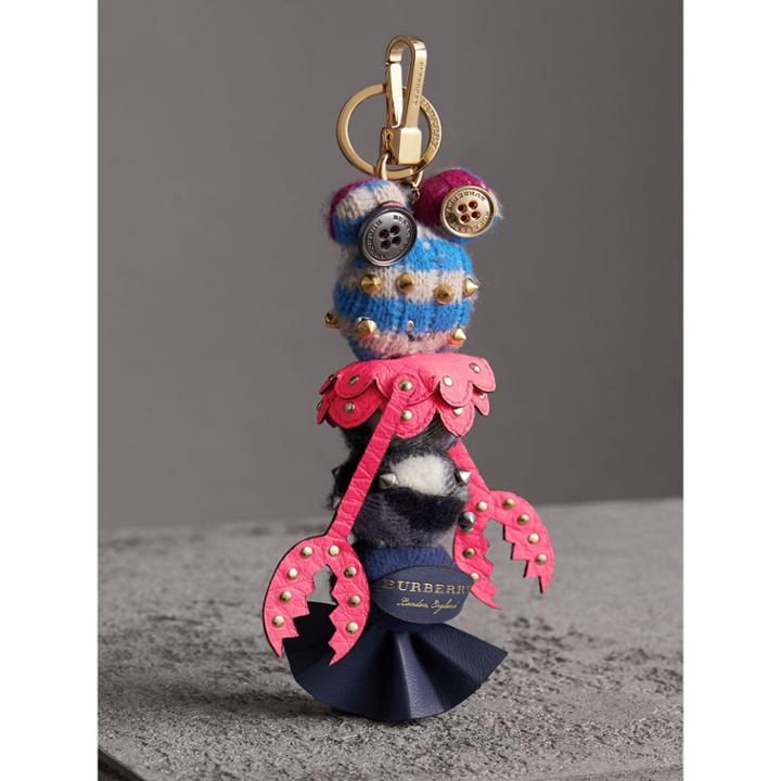 Burberry Burberry Hugo The Lobster Cashmere Charm