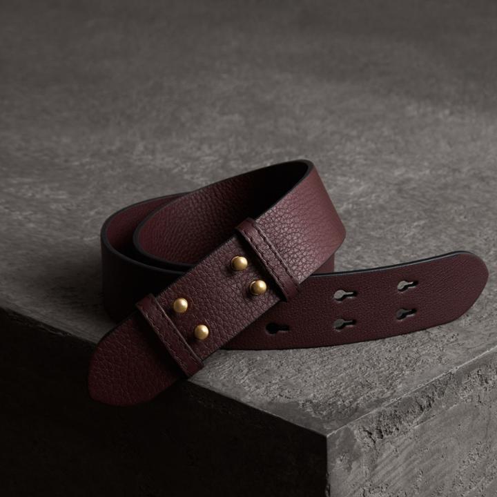 Burberry Burberry The Small Belt Bag Grainy Leather Belt, Red