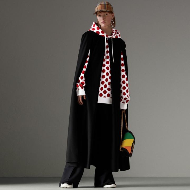 Burberry Burberry Spot Print Hoodie, Red