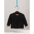 Burberry Burberry Childrens Check Detail Cashmere Cardigan, Size: 3y, Black