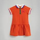 Burberry Burberry Stretch Cotton Polo Dress, Size: 12y