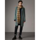 Burberry Burberry Cashmere Car Coat, Size: 36, Green