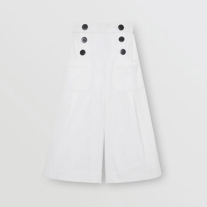 Burberry Burberry Childrens Cotton Blend Sailor Trousers, Size: 12y, White