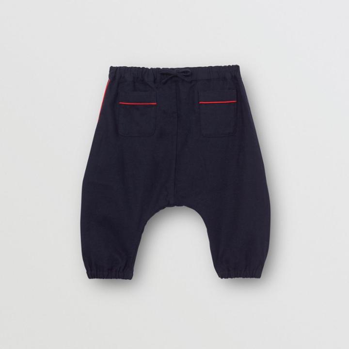 Burberry Burberry Childrens Cotton Flannel Pyjama Trousers, Size: 2y, Blue