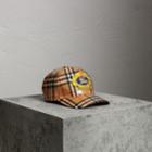Burberry Burberry Archive Logo Coated Vintage Check Baseball Cap, Size: S/m