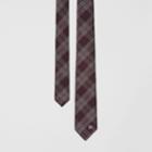 Burberry Burberry Modern Cut Check Silk Jacquard Tie, Purple