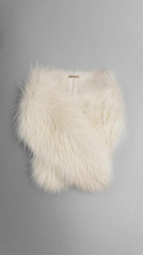 Burberry Raccoon Fur Stole