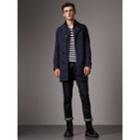Burberry Burberry Car Coat With Detachable Down-filled Gilet, Size: 40, Blue