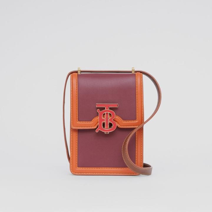 Burberry Burberry Colour Block Leather Robin Bag