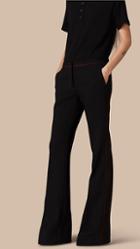 Burberry Prorsum Stretch Boot-cut Trousers