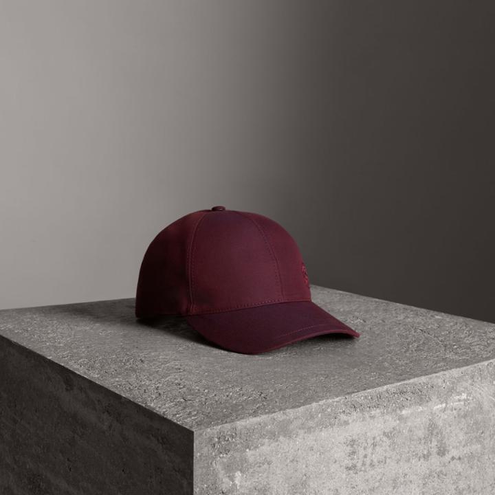 Burberry Burberry Archive Logo Baseball Cap, Size: M/l, Purple