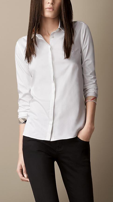 Burberry Brit Stretch Cotton Shirt