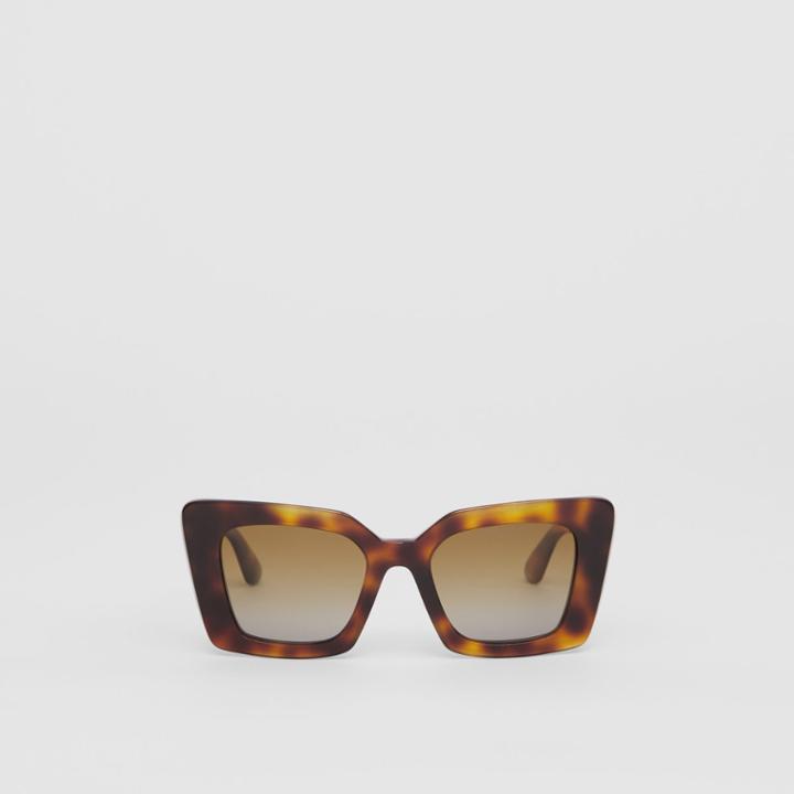 Burberry Burberry Monogram Motif Oversized Square Frame Sunglasses