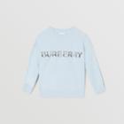 Burberry Burberry Childrens Embroidered Logo Cotton Sweatshirt, Size: 12y