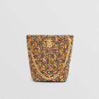 Burberry Burberry Small Monogram Quilted Lambskin Lola Bucket Bag