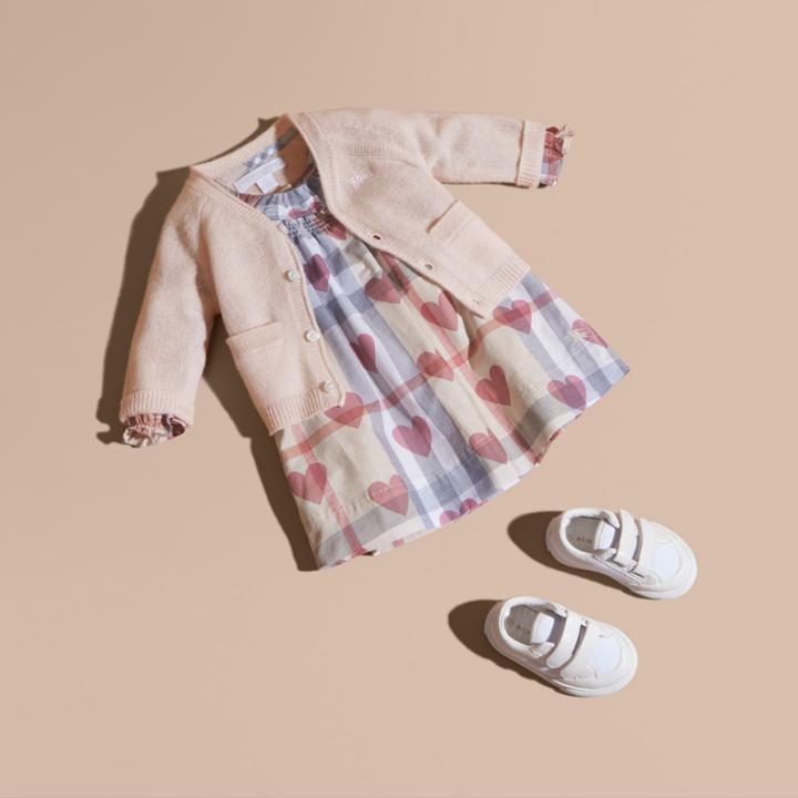 Burberry Burberry Classic Cashmere Cardigan, Size: 12m, Pink