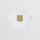 Burberry Burberry Childrens Deer Print Cotton T-shirt, Size: 2y, White