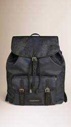 Burberry Camouflage Print Backpack
