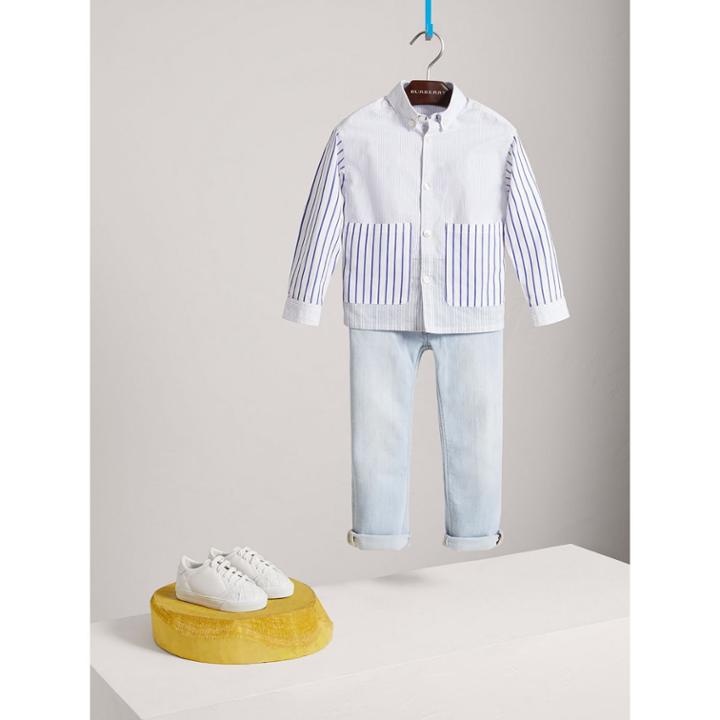 Burberry Burberry Skinny Fit Stretch Jeans, Size: 8y