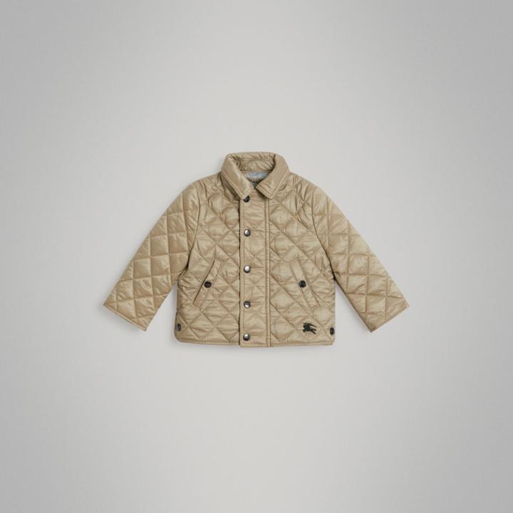 Burberry Burberry Childrens Lightweight Diamond Quilted Jacket, Size: 3y