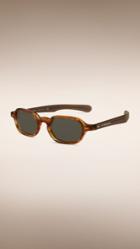 Burberry Burberry The Scholar Rectangular Frame Sunglasses, Brown