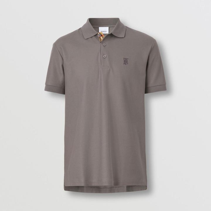 Burberry Burberry Monogram Motif Cotton Piqu Polo Shirt, Size: Xxxs