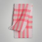 Burberry Burberry Childrens Lightweight Check Wool And Cashmere Scarf, Size: Os, Pink