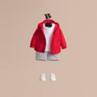 Burberry Burberry Showerproof Hooded Technical Jacket, Size: 3y, Red