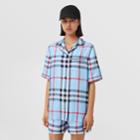 Burberry Burberry Check Silk Pyjama Shirt, Size: 04
