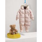 Burberry Burberry Down-filled Puffer Suit, Size: 18m, Pink