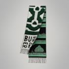 Burberry Burberry Childrens Hedge Maze Wool Cashmere Jacquard Scarf, Size: Os, Green