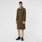 Burberry Burberry The Westminster Heritage Trench Coat, Size: 38, Green