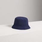 Burberry Burberry Check Detail Bucket Hat, Size: Xs, Blue