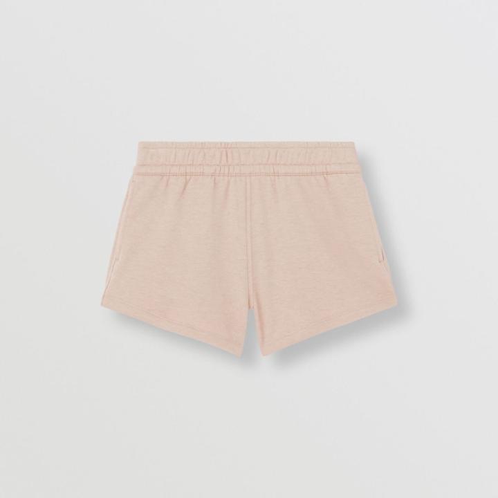 Burberry Burberry Logo Detail Cotton Cashmere Shorts