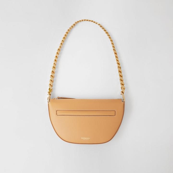 Burberry Burberry Mini Leather Zip Olympia Bag